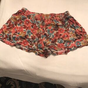 EUC Size Large Floral UO Pins & Needles Shorts A1